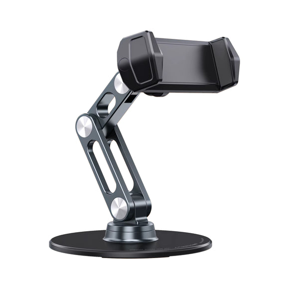 Aluminum Desk Phone Holder Clip – Universal Mobile Stand for iPhone, Xiaomi, and Android Devices